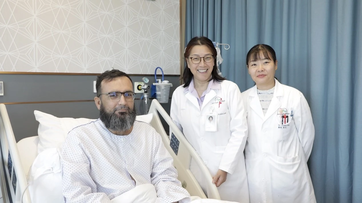 Relapse after transplantation: Muhammad from Pakistan came to Shanghai to receive CAR-T